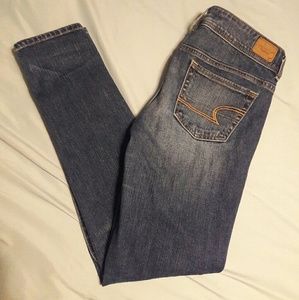 Straight leg jeans